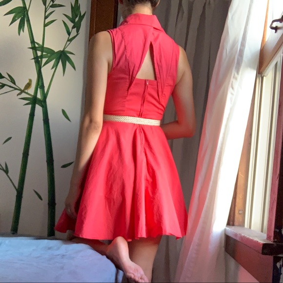 Retro Red Dress - Picture 2 of 6